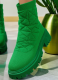 New Elastic Knit Thick-Soled Sock Boots