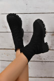 New Elastic Knit Thick-Soled Sock Boots