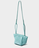 New Chinese Style Niche Satin Cowhide One-shoulder Crossbody Small Square Bag
