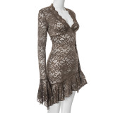 New Sexy Lace Hot Girl Party Dress