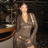 New Sexy Lace Hot Girl Party Dress