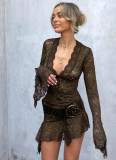 New Sexy Lace Hot Girl Party Dress