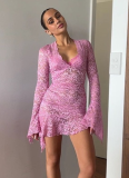 New Sexy Lace Hot Girl Party Dress
