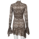 New Sexy Lace Hot Girl Party Dress