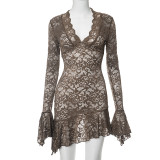 New Sexy Lace Hot Girl Party Dress