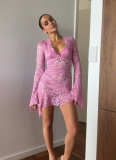 New Sexy Lace Hot Girl Party Dress