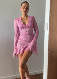 New Sexy Lace Hot Girl Party Dress