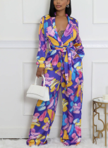 Fashionable Drape High Waist Wide Leg Jumpsuit