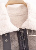 Street Fashion Fur Jacket