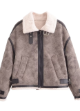 Street Fashion Fur Jacket