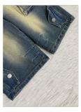 Loose Casual Denim Shorts With Large Pockets