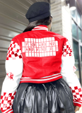 New Autumn And Winter Double-Layer Ribbed Woolen Baseball