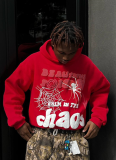 Women Hoodies Harajuku Letter Print Loose Sweatshirt Trousers Hip Hop Punk Long Sleeve Pocket Men Sweatpant Streetwear Tops