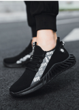 3 Colors New Spring and Autumn Soft soled Running Men's Mesh Breathable Casual Sports Shoes Men's Coconut Trendy Shoes Men's Shoes