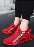 3 Colors New Spring and Autumn Soft soled Running Men's Mesh Breathable Casual Sports Shoes Men's Coconut Trendy Shoes Men's Shoes