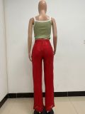 Fashionable Casual Sequined Loose Drapey Wide-leg Pants