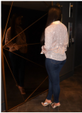 Loose Casual Sequin Pleated Long-sleeve Shirt