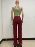 Fashionable Casual Sequined Loose Drapey Wide-leg Pants