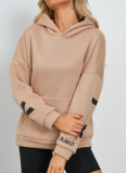 9 Colors Letter Printed Hoodies Women Fashion Long Sleeve Loose Hooded Shirt High Street Winter Women Sweatshirts