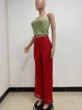 Fashionable Casual Sequined Loose Drapey Wide-leg Pants