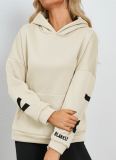 9 Colors Letter Printed Hoodies Women Fashion Long Sleeve Loose Hooded Shirt High Street Winter Women Sweatshirts