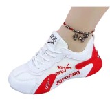 5 Colors Sports Shoes Women Summer New Style Fashion Breathable Ladies Mesh Lace-Up Casual Sports Shoes Women Thick Bottom Walking Designer Shoes