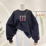 4 Colors Thin 2024 New Style Printed Love Heart Stylish Inner Wear Loose Top