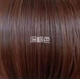 Fashionable Golden Big Wave Curly Hair Hot Selling Front Lace Wig Full Head Set