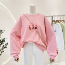 4 Colors Thin 2024 New Style Printed Love Heart Stylish Inner Wear Loose Top