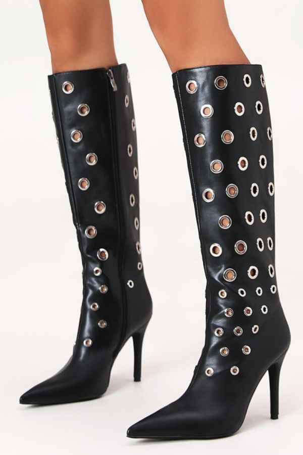 Sexy Stiletto Heels 36-43 Large Size Elegant Pointed High Boots