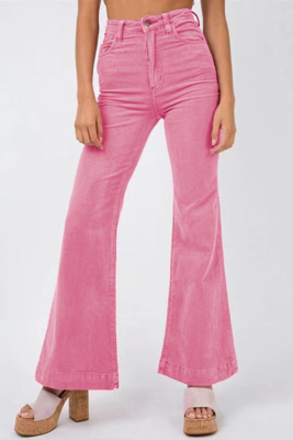 New Fall Fashion Corduroy Flared Wide Leg Pants