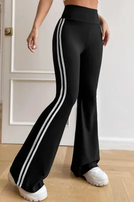 High Waist Drape Wide Leg Casual Pants Summer New Straight American Style Flared Trousers