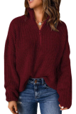 Autumn And Winter Pullover Knitted Autumn High Collar Versatile Sweater