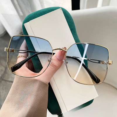 2025 new affordable luxury fashion women's sunglasses metal frame sunglasses UV protection sun glasses
