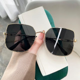 2025 new affordable luxury fashion women's sunglasses metal frame sunglasses UV protection sun glasses