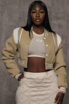 Short Button Baseball Jacket New Autumn Fashion All-Match Hot Girl Jacket