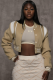 Short Button Baseball Jacket New Autumn Fashion All-Match Hot Girl Jacket