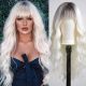 Girls Bangs Long Curly Hair Big Wave High-Temperature Fiber Synthetic Wigs