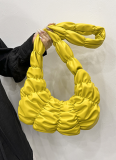 Casual Fashion Shoulder Bag New Pleated Cloud Bag