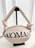 Casual Lettered Rugby Portable Armpit Bag