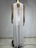 2025 Hot Selling Tube Top Halter Neck See-through Long Skirt Party Dress