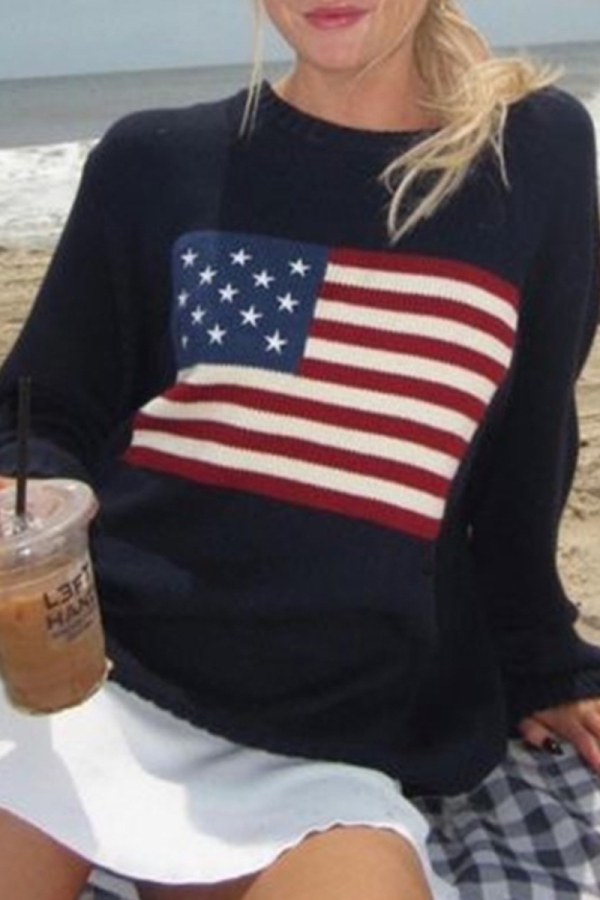 Retro Sweater Men And Women Autumn And Winter Loose Pullover Knitted Tops