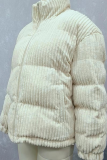 Autumn And Winter Fashion Warm Corduroy Puffer Jacket