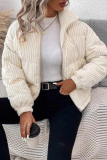 Autumn And Winter Fashion Warm Corduroy Puffer Jacket