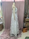 Sexy White Strappy Tutu Lace Bridal Wedding Dress