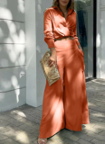 Stylish Two-piece Commuting Trendy Shirt Set