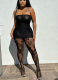 Sexy Lace Underwear With Stockings Set Over The Breasts