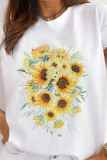 New Large Size Women's Tops Urban Letter Retro Large Size Short Sleeve T-shirt