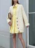2025 Casual Spring New Cotton Shirt Dress