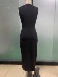 2025 Sexy Temperament Slim Bowknot Vest Dress